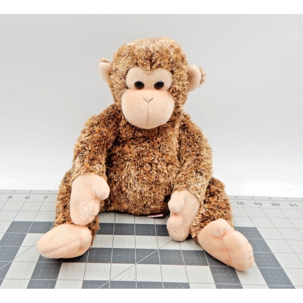 TY Beanie Buddies Bonsai Chimpanzee Monkey Plush Stuffed Toy TySilk 16 Inch 2003